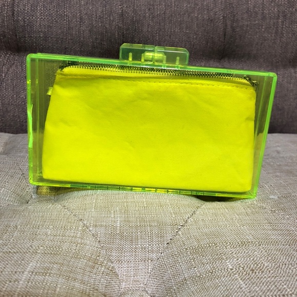Zara Handbags - Zara see through clutch